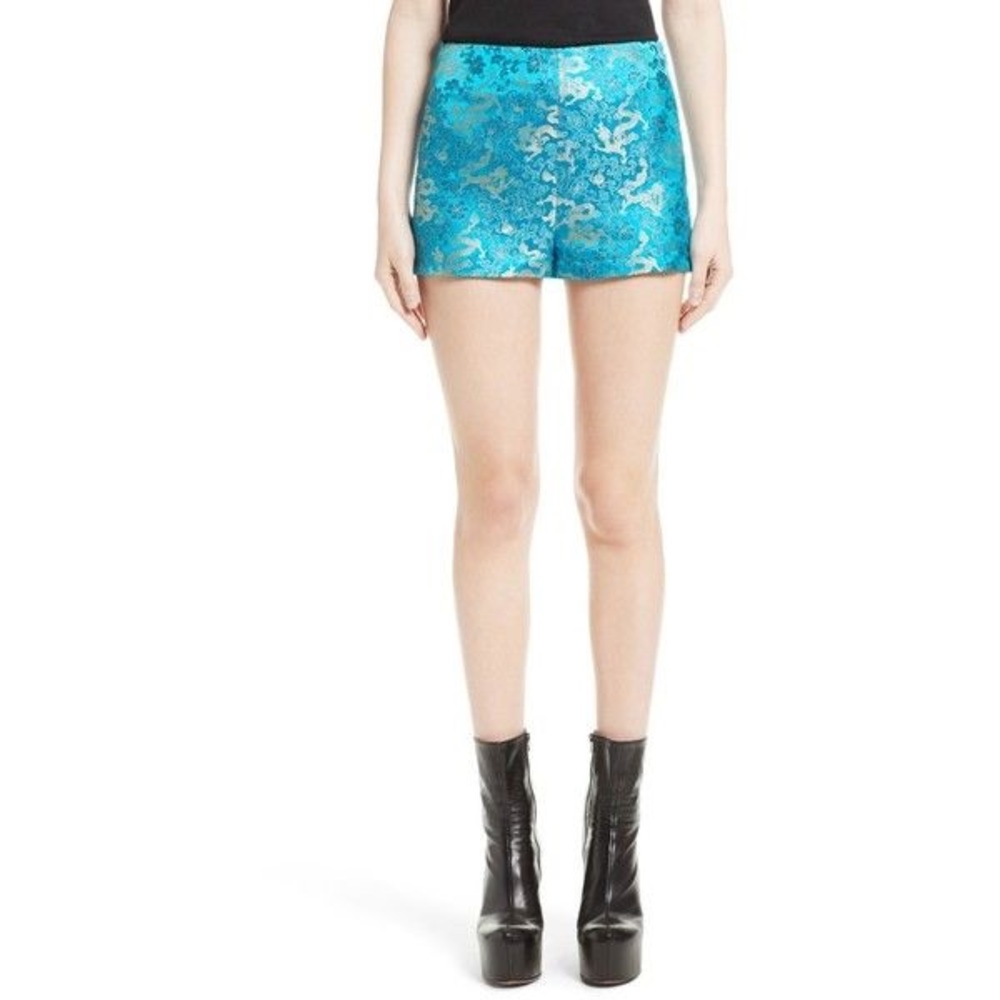 Eric Schlosberg Silk Brocade Shorts